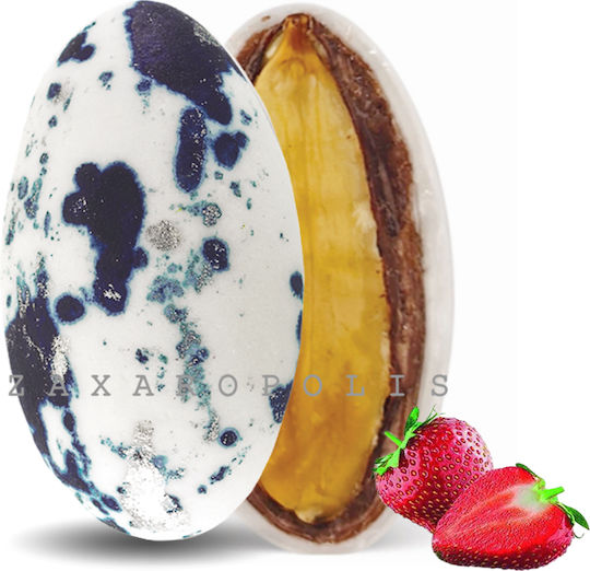 Zaxaropolis Κουφέτα de Migdale My Choco în Formă Clasic cu Aromă de Căpșuni Albastru marin 1000gr