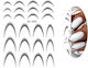 Set 23 5d French Line Stickers Sd-1954