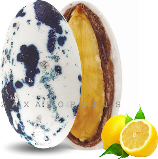 Zaxaropolis Κουφέτα Αμυγδάλου My Choco σε Σχήμα Κλασικό με Γεύση Λεμόνι Μωβ 1000gr