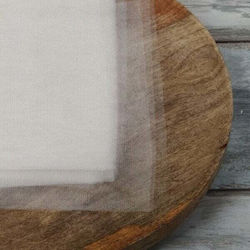 Batic Tulle Cristalizat Set 100 45x50cm Ecru