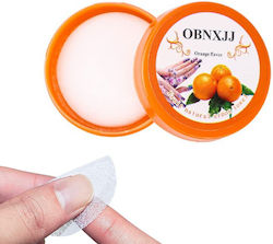 Kästchen 24 Flüssige Reinigungstücher & Nagellackentferner Orange
