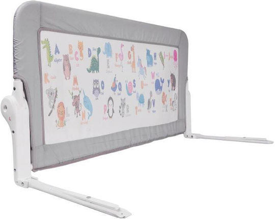 Guimo Pliabil Bară de protecție pentru pat în Culoare Gri 120x48cm 1buc