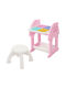 Kids Table Set with Chairs Pink Joyz