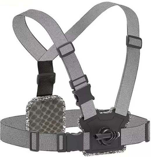 Telesin Chest Strap Mounting System Sports Cameras Gray