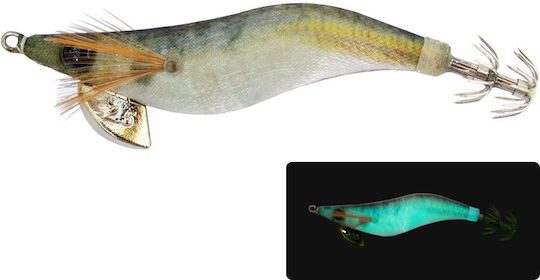 Oceanic Egido Real Jerk 2.5 Squid Jigs Fluorescent AJI