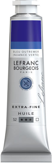 Lefranc & Bourgeois 40ml Artists Oil 903 Series 2 Ultramarine Blue Green Shade