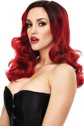 Candice Περούκα Red Black