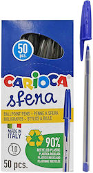 Carioca Sfera Στυλό Ballpoint 50τμχ