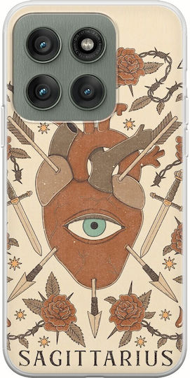 Zodiac Sagittarius Motorola Edge 60 Fusion 5G Flexible TPU Transparent Silicone