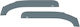 Lampa Volvo FH Aero 01/24+ FH Series 4 09 2012-05 2021 Series 5 06/2021+ 2 Pieces Car Windbreakers Flexible Film Self-Adhesive