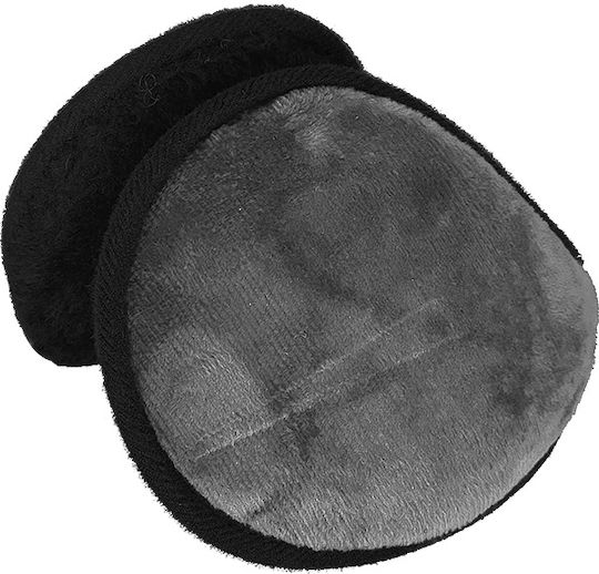 Unisex Gehörschutz Gestrickt in Schwarz Farbe