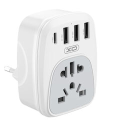 XO WL26 Socket Adapter From Universal To Universal XO WL26 Socket Adapter From Universal To Universal
