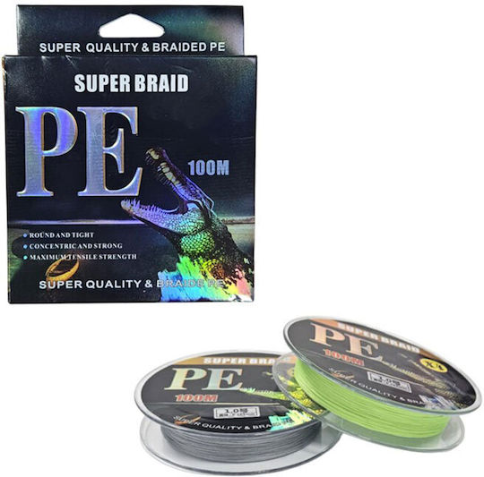 Fishing Line Monofilament 100m X8 1.0 Super Braid Pe Fishing Line