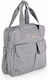 Cangaroo Shoulder/Hand Diaper Bag Gray 38x15.5x36cm.