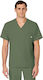 WonderWink W123 V-neck Ανδρική Ιατρική Μπλούζα Πράσινη