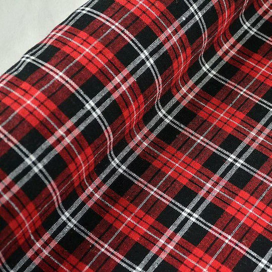 Ύφασμα Πολυεστερικό Gingham 75εκ.x 5μ Τ498-75