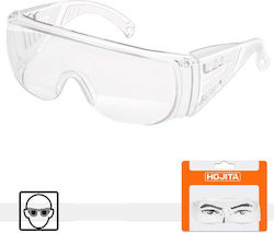 Hojita Hjsg1801 Διάφανα Γυαλιά Προστασίας Ανοικτού Τύπου