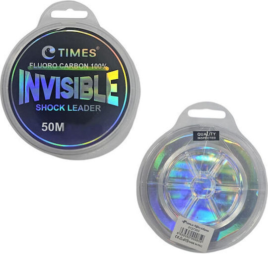 Additional Reinforced Transparent Fishing Line #3.0 15lb 0.28mm Invisible Shock Leader Fluorocarbon