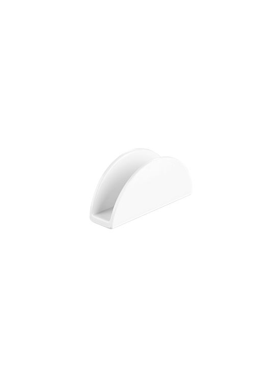 Novatex Χαρτοπετσετοθήκη Πλαστική Λευκή 14x4.5x6.5cm 12-382