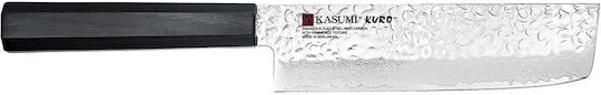 Kasumi Kuro Нож Nakiri от Дамаска Стомана 16.5см