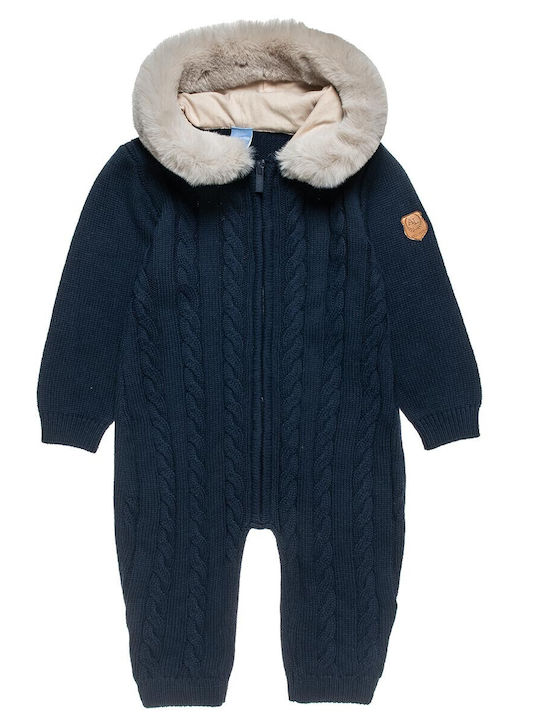 Tender Comforts Baby Bodysuit for Going Out Long-Sleeved Navy Blue