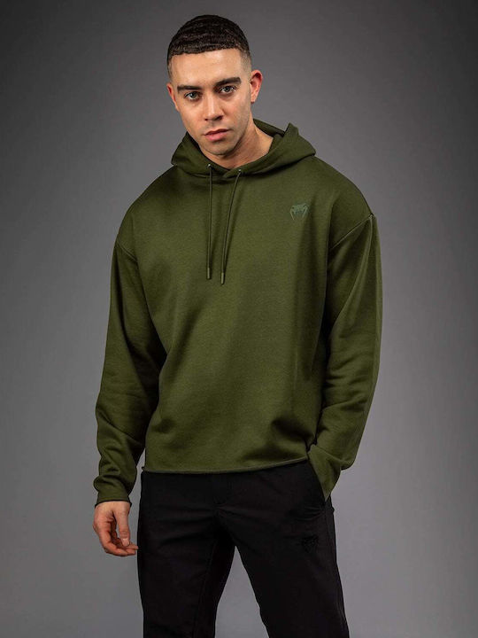 Sweatshirt with Hood Khaki