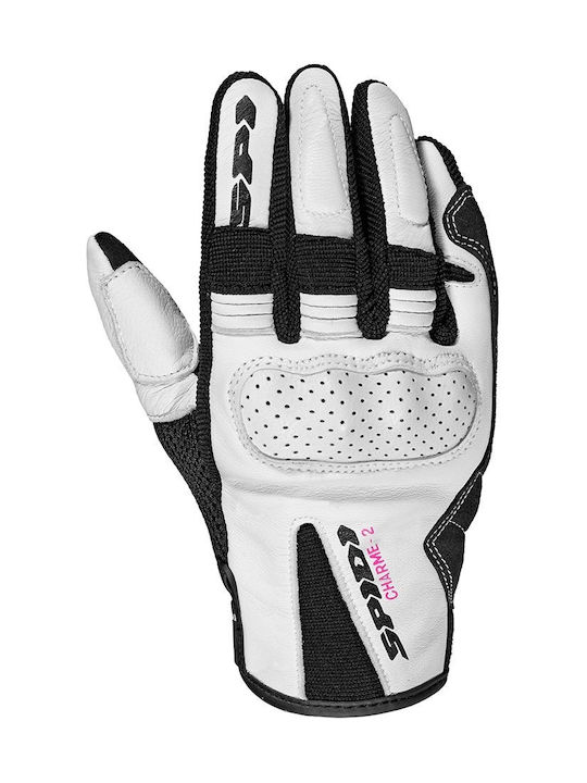 Spidi Charme 2 Damen Motorradhandschuhe Black/W...