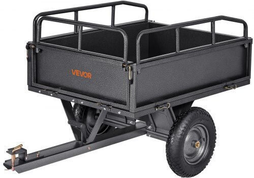 Vevor Σύστημα για Μεταφορά / Ανύψωση Φορτίων Cart για Φορτίο Βάρους έως 39kg σε Γκρι Χρώμα