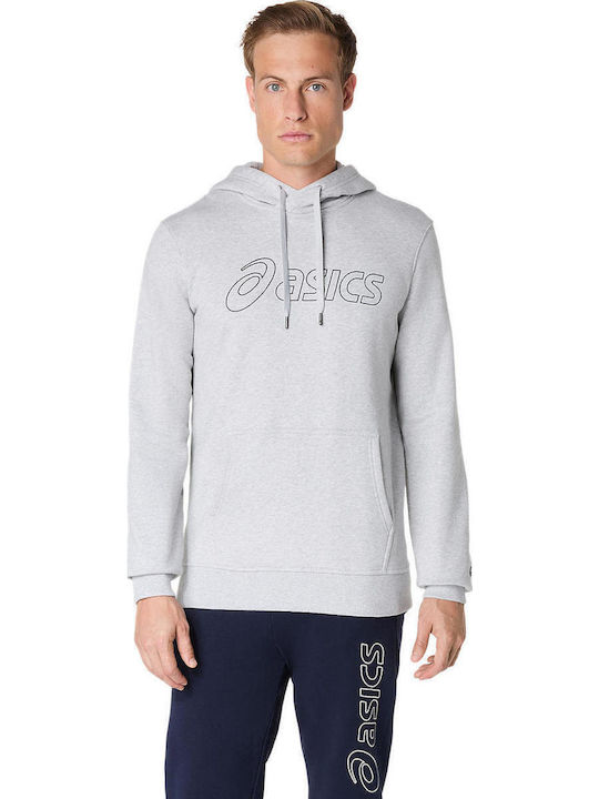 ASICS Φούτερ με Κουκούλα Gry