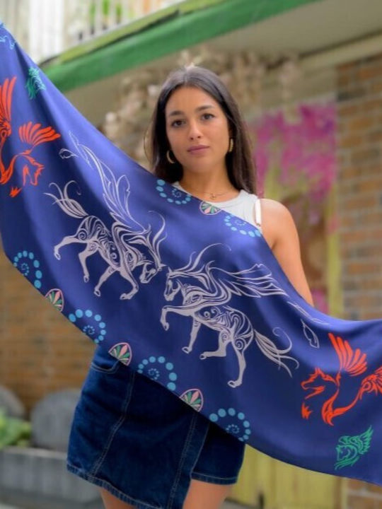 Kalfas Luxury Silk Ολομέταξο Γυναικείο Μεταξωτό...