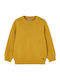 Kinderpullover Langarm Mustard, Yellow Basic