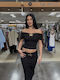 Set with Skirt Black