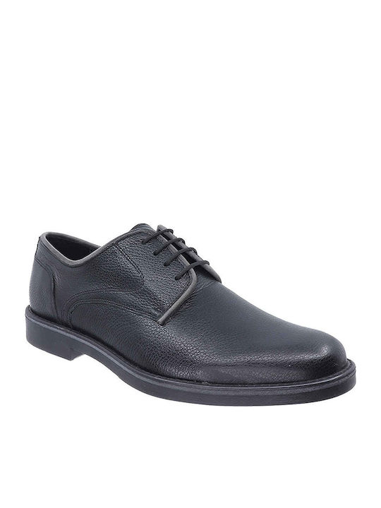 Gallen Men's Leather Casual Shoes Black
