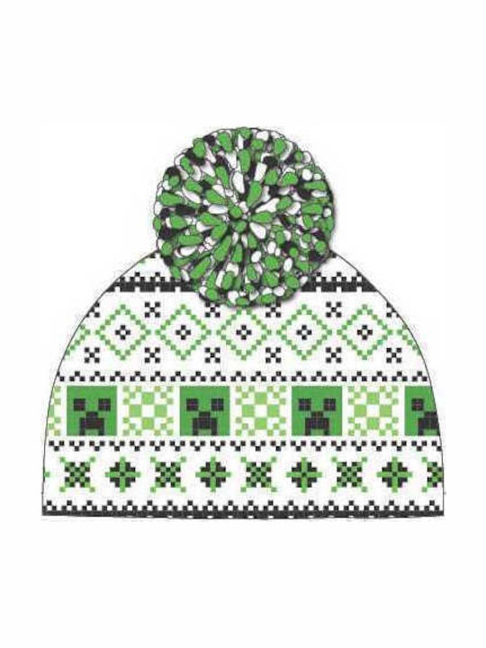 Beanie Kinder Mütze Gestrickt Grün