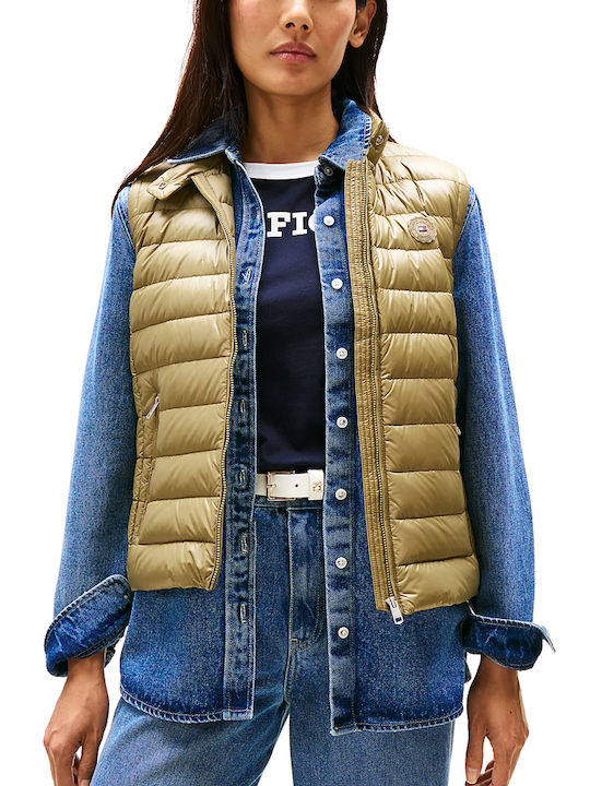 Tommy Hilfiger Sleeveless Jacket Puffer Khaki