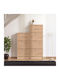Base 13 Plastic Shoe Organizer Black 58x18x119cm
