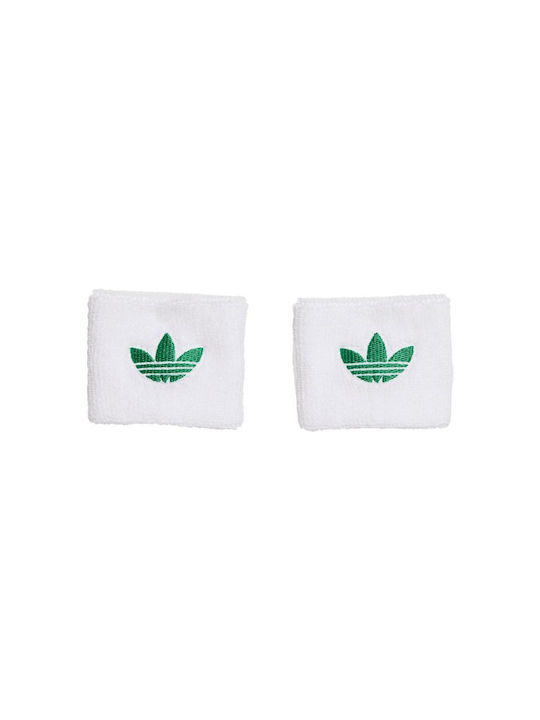 adidas Tennis Athletic Wristbands White
