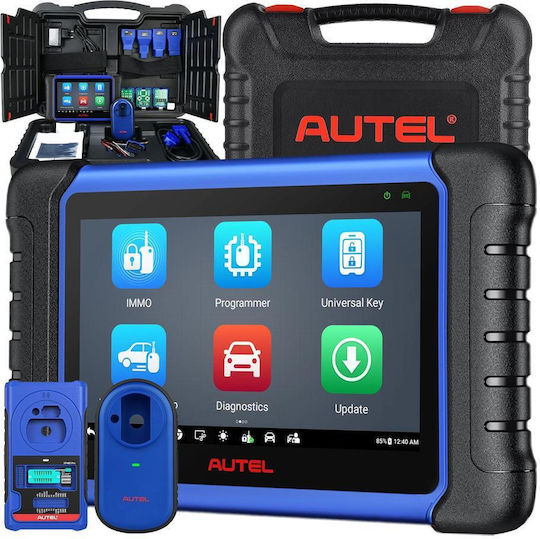 Autel Maxiim Im508s + Autel Xp400pro + Xp200 Programator Tester Profesional Diagnoză Auto Funcții Avansate Immo Programare Chei 38 Funcții Speciale Ecran 7 Inch Android 11.0 4gb Ram + 64gb Stocare 3.7 V/5000 Mah