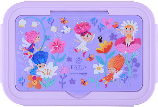 Estia Save The Aegean Plastic Kids' Dinner Set 0.9lt Fairy Tales 20 x 13.2 x 7cm