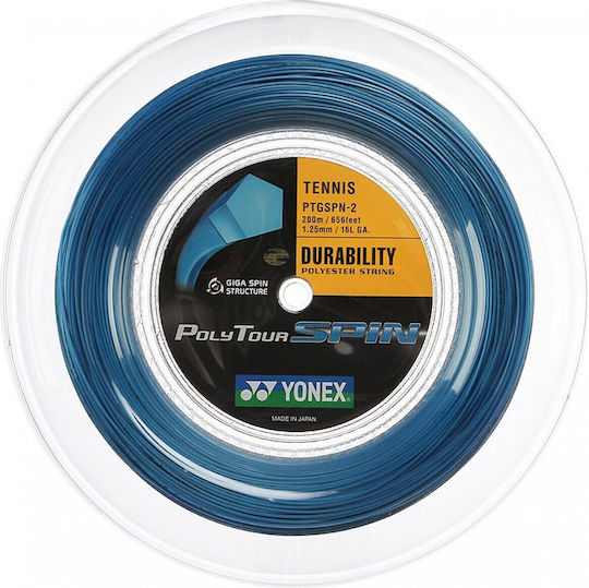 Yonex Poly Tour Tennis-Saiten Blau Ø1.25mm