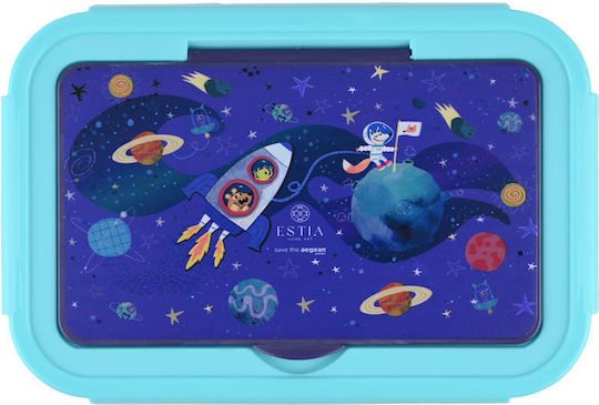 Estia Save The Aegean Plastic Kids' Dinner Set 0.9lt Solar Jump 20 x 13.2 x 7cm
