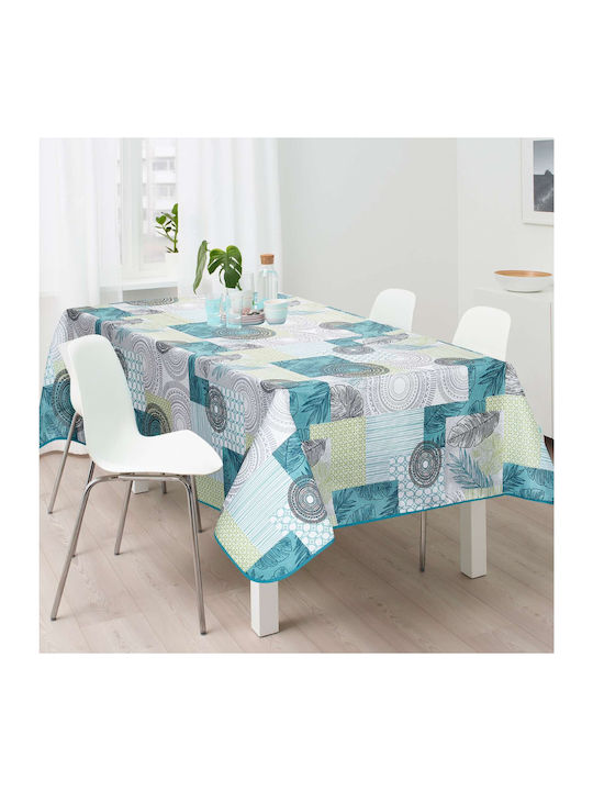 Flamingo Tablecloth Stain Resistant Beely Yello...