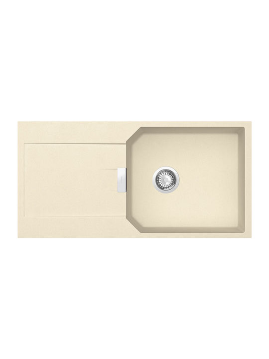 Schock Drop-In Chiuvetă din Granit Sintetic L100xW51cm Bej
