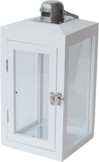 Atmosphera Фенерче Дърво Бял 14x14x28бр 1бр