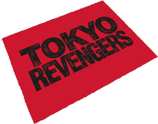 Tokyo Revengers Covoraș de Intrare Logo pe Roșu 40 x 60 cm