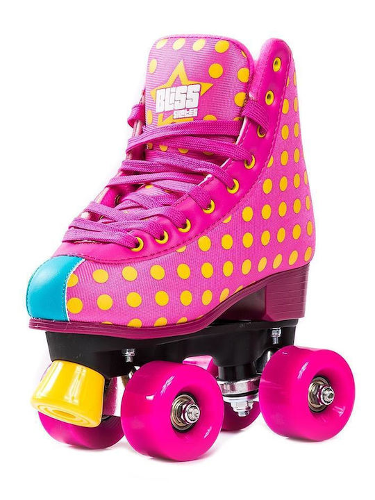 Pegas Bliss Dots Inline Rollers Ροζ Ενηλίκων/Πα...