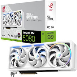 Asus GeForce RTX 5080 16GB ROG Astral White OC Edition Asus GeForce RTX 5080 16GB ROG Astral White OC Edition
