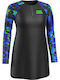 Mad Wave UPF 50+ Women Long Sleeve Sun Protection Shirt Blue