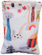 Fabric Wedding Favor Pouch Forest Ecru 14×18 Set of 12 Pieces