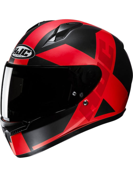 HJC C10 TEZ MC1SF Red Matt Κράνος Μηχανής Full Face ECE 22.06